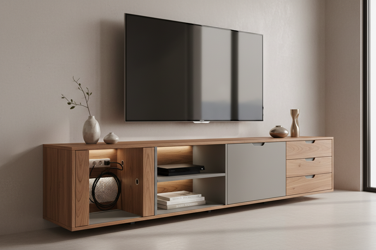 TV Stand & Media Storage