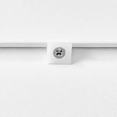 Extended Desktop 10 Drawers Chest Of Drawer Without Handle White Color Vanity