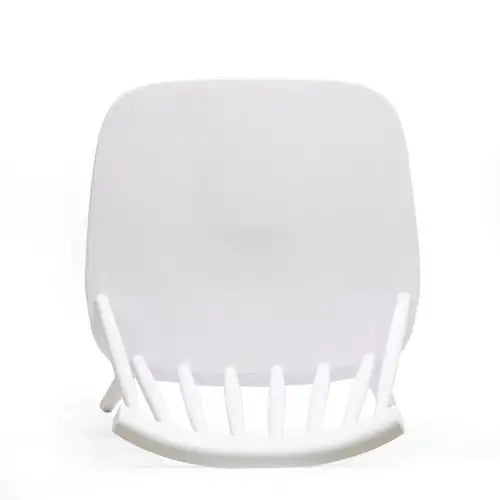 Farmhouse Spindle Back Dining Chairs, Set Of 2, White