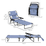 Foldable Lounge Beach Chair
